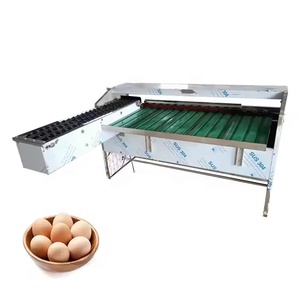 Industrielle Edelstahl-Eier gewichts sortiermaschine Eier sortiermaschine 7-stufige Hühnerfarm-Eier sortiermaschine