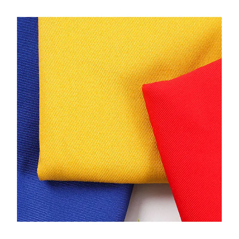 % 76% Polyester % 20% pamuk % 4% Spandex dimi iş kıyafeti için yüksek görünürlük alev geciktirici kumaş