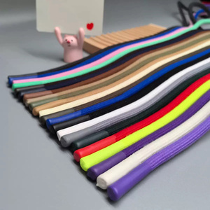 8Mm Tùy Chỉnh Đàn Hồi Hoodie Drawstrings Đầy Màu Sắc Vòng Drawstrings Cho Quần Giản Dị & Giày Epoxy Lời Khuyên Nhựa 8Mm Dây Giày - Product Image 2