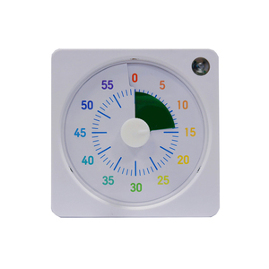 60 minuti di produttività conto alla rovescia Timer da scrivania visivo Pomodoro studio Timer per bambini magnetico da cucina con la luce - Product Image 2