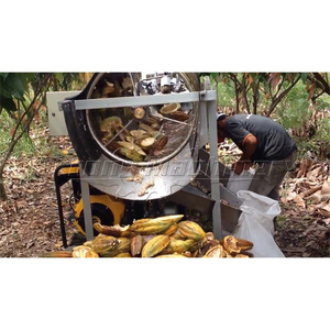 Máquina descascaradora de vainas frescas de cacao, máquina separadora de vainas de cacao verde, máquina recolectora de granos de cacao - Product Image 2