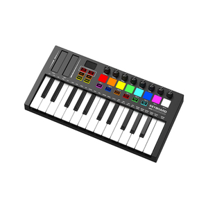 Ultra-portátil Mini profesional 25-Key USB MIDI Drum Pad teclado controlador MIDI controlador