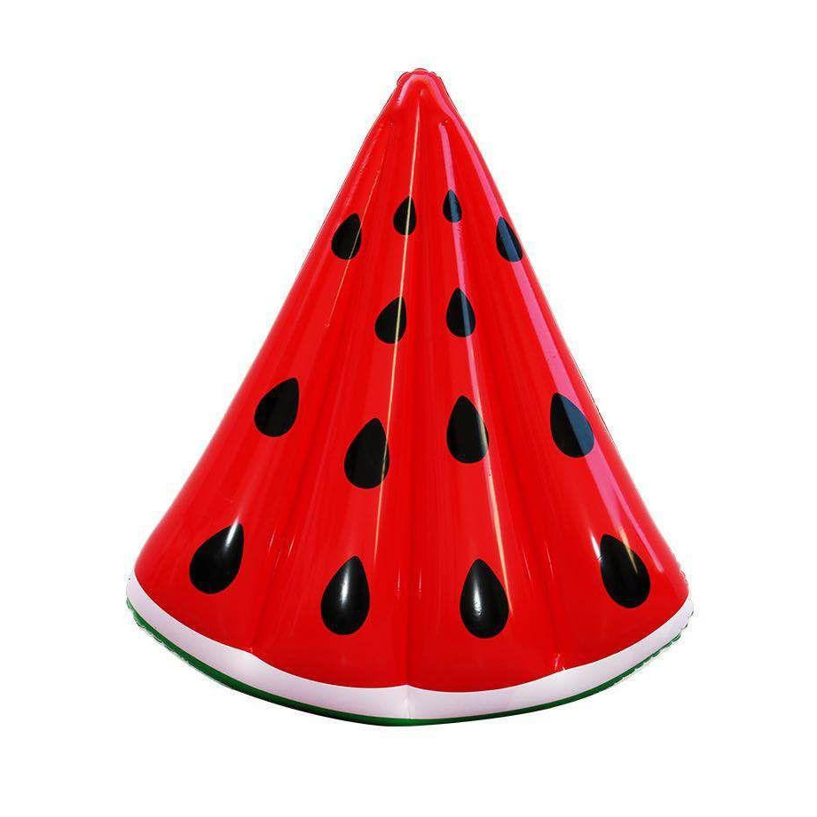 Bouée gonflable pastèque - 125 x 110 x 15 cm