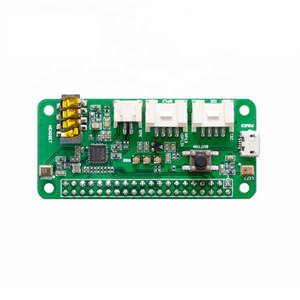 ReSpeaker Dual Microphone Array Intelligente Stereo-Spracher kennung Himbeer Pi0 Pi Zero 4b 3b/3B - Product Image 3
