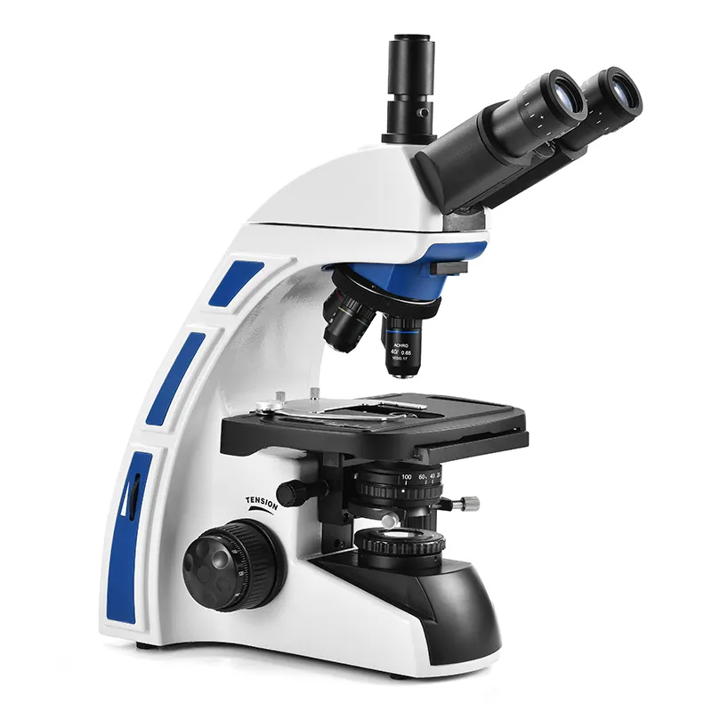 LUXUN चाइना बेस्ट हॉट लैबोरेट्री स्कूल स्टूडेंट एलईडी मैग्नीफिकेशन 1000X ट्रिनोकुलर बायोलॉजिकल माइक्रोस्कोप