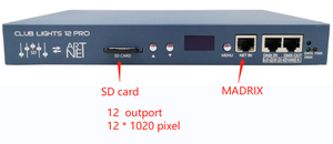 ArtNet-SPI LED ไฟเวทีดิจิตอล,5V 12V 24V Ethernet To Spi/dmx 512 LED - Product Image 6