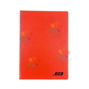 PP Cover <strong>Corner</strong> <strong>Rounded</strong> Paper Spiral <strong>Notebook</strong> Custom Printing School University College Campus <strong>Notebook</strong> - Product Image 4