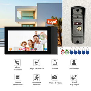2024 nueva tendencia HD 2MP WIFI sistema de intercomunicación de vídeo inteligente con cámara de Control de acceso de desbloqueo múltiple Tuya Interphone para seguridad - Product Image 2