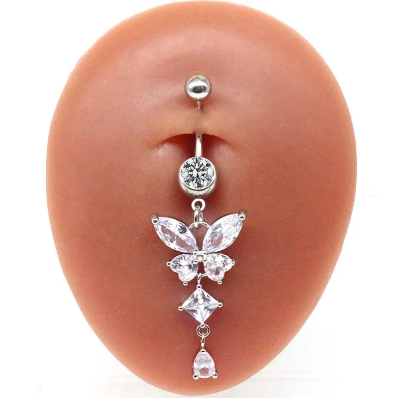 silver butterfly