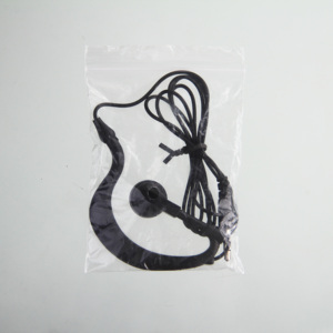 35mm cắm g hình dạng mềm tai móc tai nghe tour du lịch hướng dẫn tai nghe chỉ nghe Tai nghe cho đài phát thanh Walkie Talkie thu phát - Product Image 5