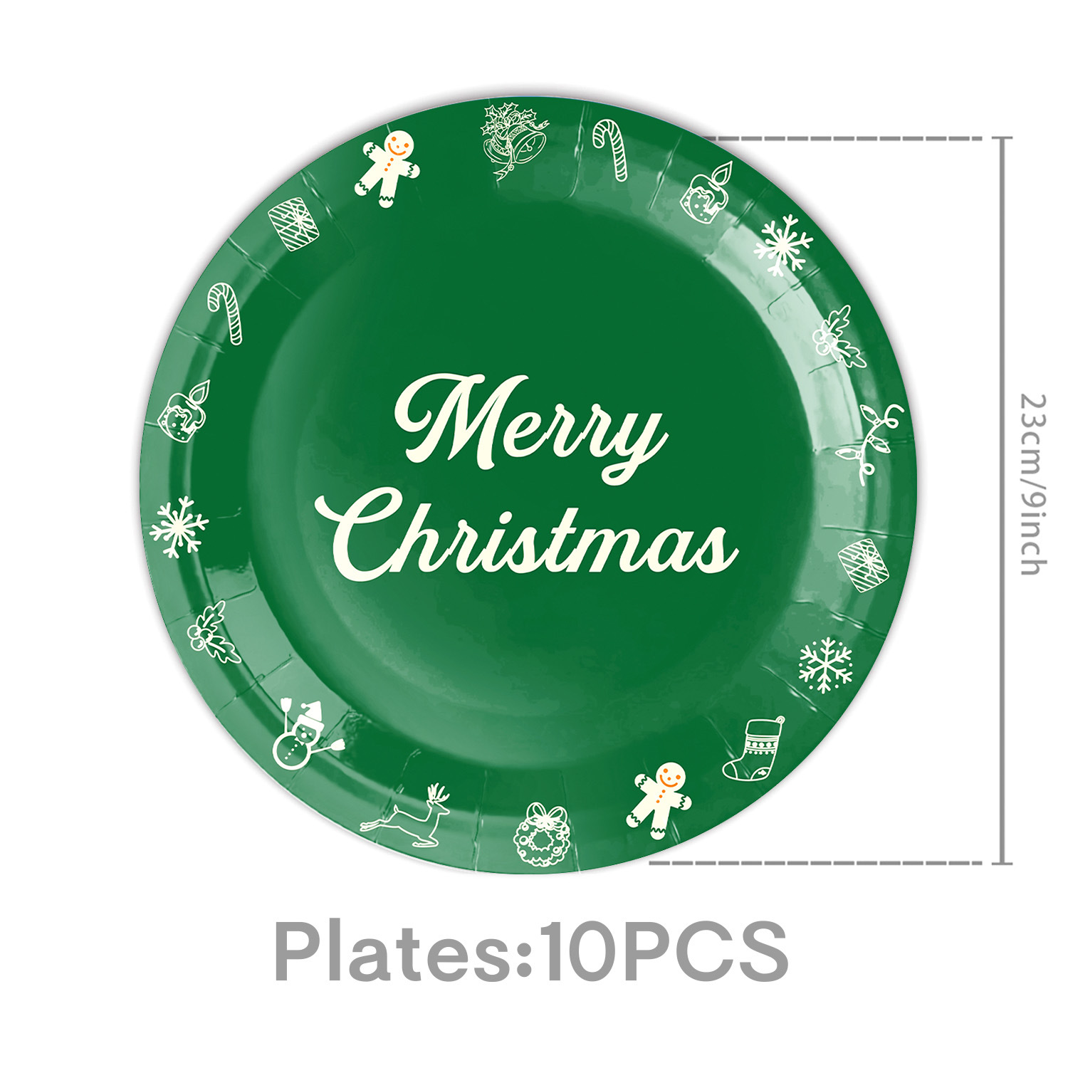 9inch plate*10pcs