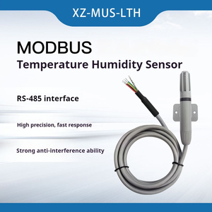 Transmisor de temperatura y humedad Modbus Control de monitoreo de humedad ambiental sensor digital Sonda de conducto industrial en tiempo real - Product Image 2