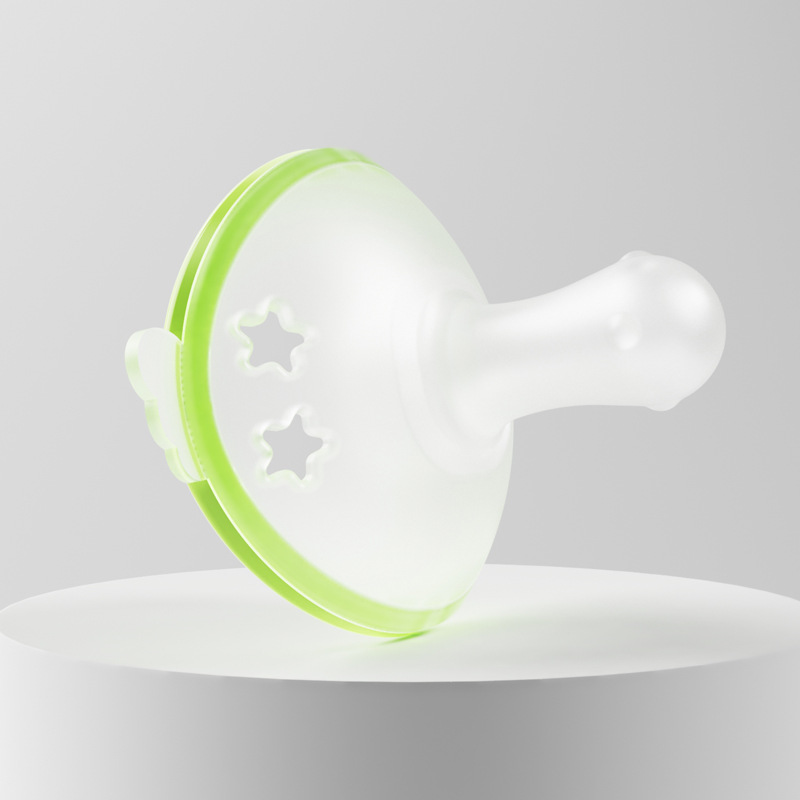 Angel style-thumb pacifier-green