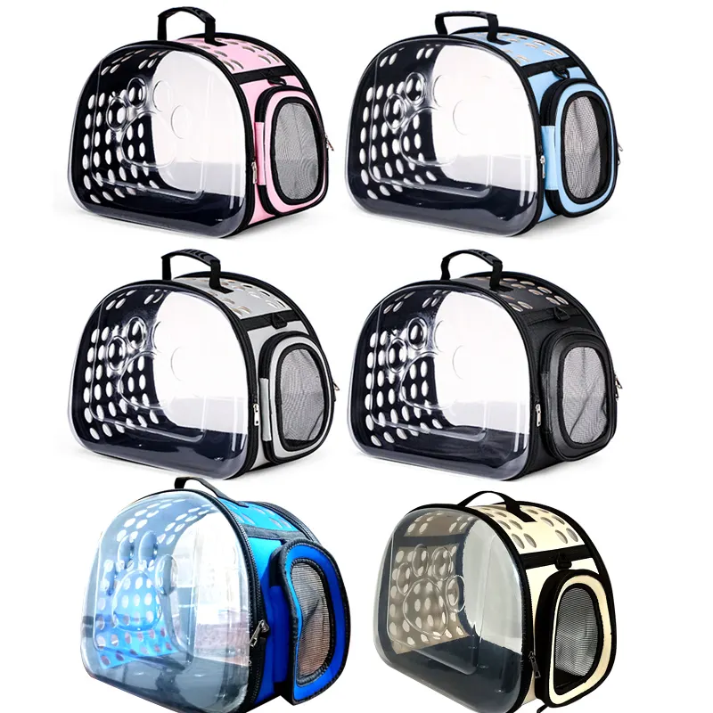 Sac de transport pour animaux de compagnie, Capsule spatiale sacs transparents pour chats voyage randonnée marche utilisation en plein air Cages portables pour animaux