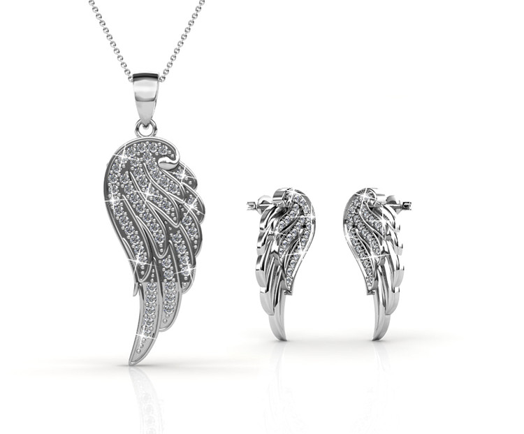 Argent 925 plaqué or blanc 18 carats