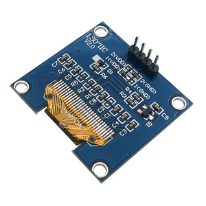 4PIN 1,3 Zoll IIC I2C SPI OLED-Modul Anzeigetafel 128x64 SH1106 Weiß/Blau oled Bildschirm Kompatibel mit Arduino Raspberry PI