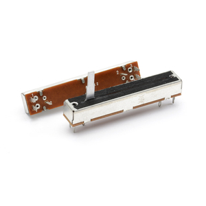 Straight slide <strong>potentiometer</strong> Switch <strong>potentiometer</strong> Rotary variable resistor Straight sliding <strong>potentiometers</strong> - Product Image 1