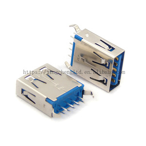 <strong>USB</strong> 3.0 Type a <strong>Female</strong> Socket 180 Degrees High Speed <strong>USB</strong> Port Vertical 9pins <strong>USB</strong> Interface Blue 15MM - Product Image 5