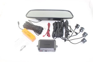 Sistema de marcha atrás de alta calidad Sensores de estacionamiento de automóviles Pantalla LED digital delantera y trasera 4 sensores - Product Image 6