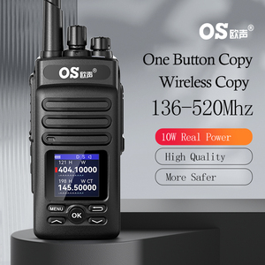 136-600Mhz Full Frequency UV8000 Walkie Talkie 10w PMR due vie Radio con cavo di programmazione e auricolare - Product Image 2