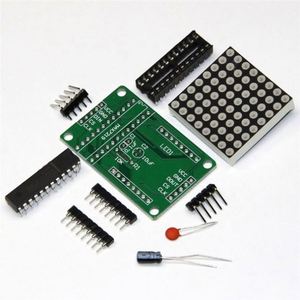 Smart Electronics MAX 7219 Dot Matrix LED-Display-Modul mit DIY-Kit MCU-Steuerung