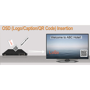 16CH/24CH con entradas de sintonizador HDMI y, modulador de codificador HDMI de 24 canales, modulador de entrada múltiple DVB-T/DVB-C