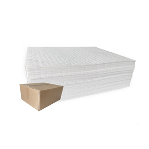 100% ポリプロピレン用の汎用オイルのみのヘビーウェイトパッドオイルスピル吸収シートオイル吸収マット