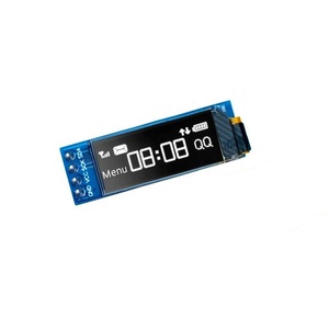 I2C-Display 0,91 Zoll I2C-OLED-Anzeigemodul OLED-Bildschirm treiber DC 3,3 V ~ 5V für Arduino STM32 Esp32