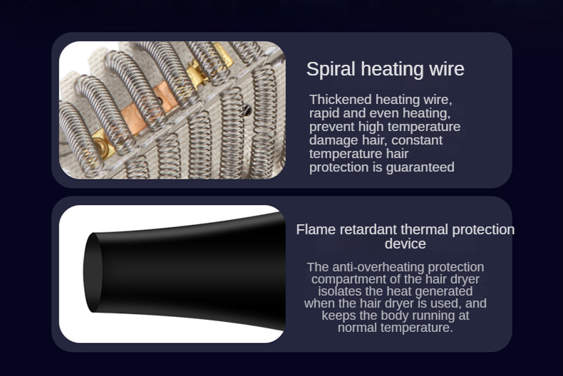 Factory Price Best Quality Salon Hair Dryer Hairdryer with Anion Function Professional Hair Dryer