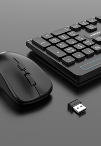 Combo de teclado y ratón inalámbricos para ordenador, accesorios de escritorio, el más barato - Product Image 5
