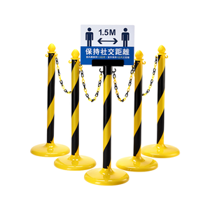 Tiêu chuẩn ổn định nhựa <span class=keywords><strong>stanchion</strong></span> post-một nhựa hướng dẫn bài đá đầy cảnh báo bài - Product Image 5