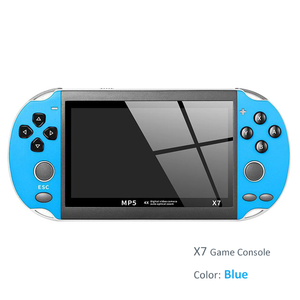 ขายส่งX7 4.3นิ้วHDหน้าจอขนาดใหญ่8GคลาสสิกRetro Mini MP5คอนโซลเกมมือถือ - Product Image 4