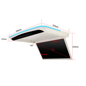 15.6 Inch Electronic Android Car <strong>Monitor</strong> IPS Built-In Speaker HD <strong>Input</strong> Roof <strong>Monitor</strong> TFT LCD Car Ceiling TV - Product Image 6