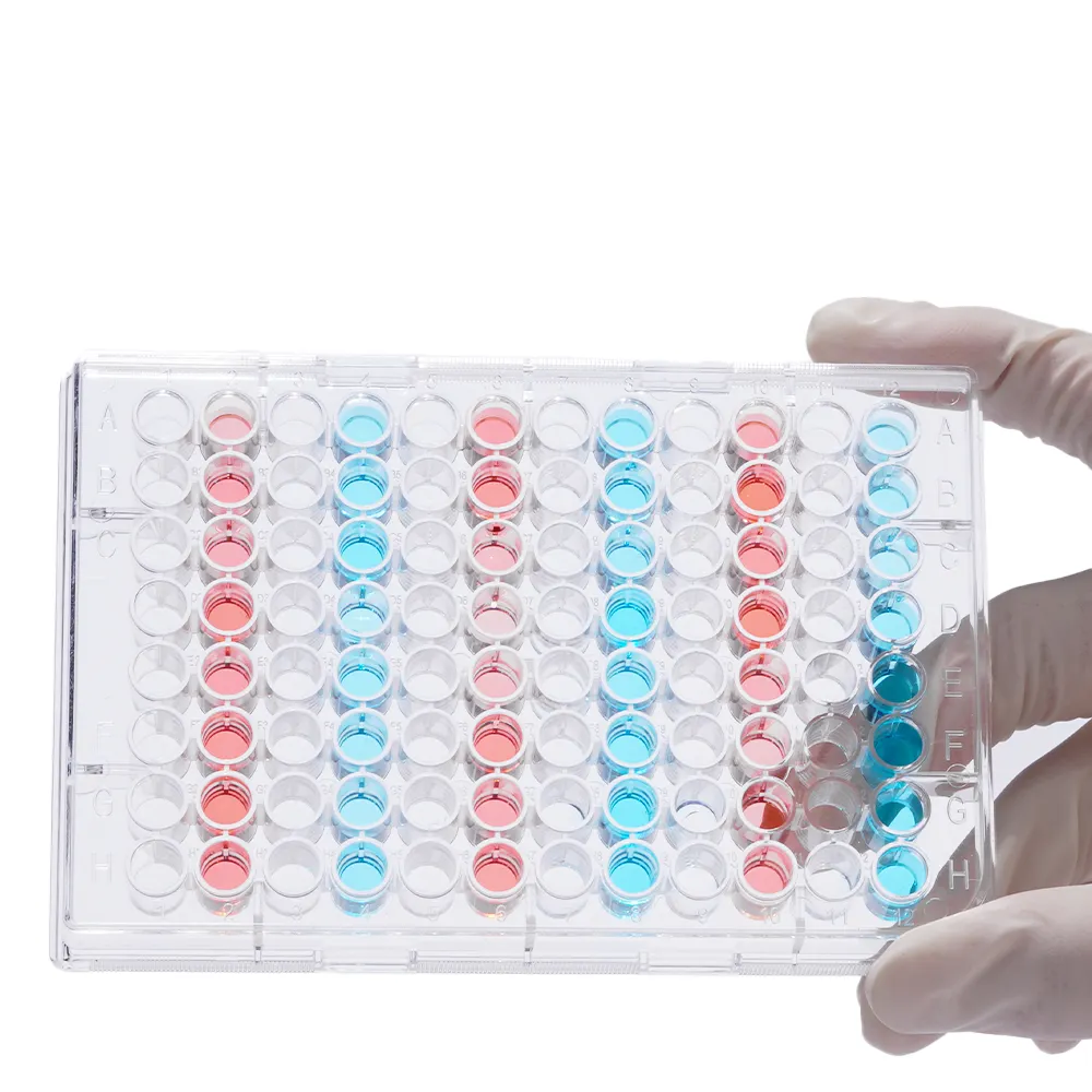 Cellpro TC, consumibles de laboratorio estériles, cultivo de tejidos de plástico tratado, placa de cultivo celular de 96 pocillos