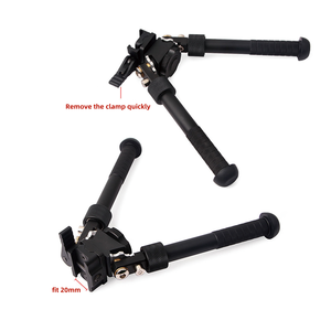 Adjustable V8 Tactical <strong>Bipod</strong> with 360 Degree Rotating Foldable with 11mm/20mm <strong>Mount</strong> Rotatable <strong>Bipod</strong> - Product Image 5