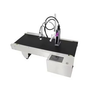 Automatische Druck ausrüstung für kleine Chargen codes mit Förderband für Plastik flaschen Express Delivery Box Karton Milch karton - Product Image 5