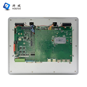 Computadora integrada LCD de 12,1 pulgadas Intel J6412 7/8/10/11th i5 i7 win10 Linux MSATA 2 LAN 6 RS232 COM PC de panel táctil industrial - Product Image 4
