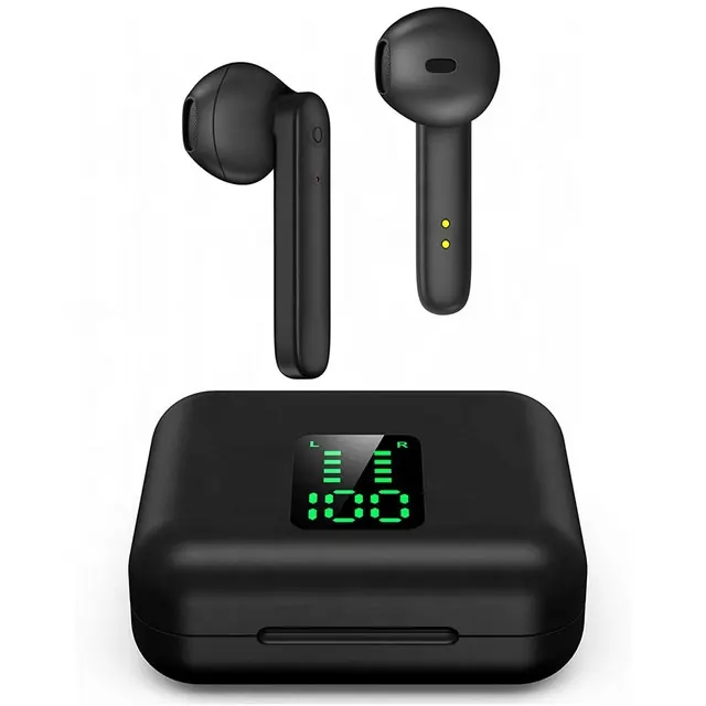 Écouteurs sans fil TWS bluetooth 5.0, nouvelle collection, oreillettes, bonne son, résistant à la transpiration, casque dentaire bleu, pour iPhone 12