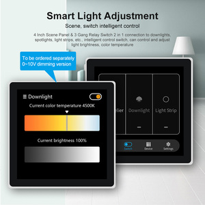 2025 nuevo sistema de interruptor de hogar inteligente de automatización del hogar con Control de interruptor de alimentación de cortina inteligente - Product Image 4