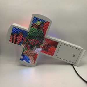 Outdoor Voll farbe Doppelseiten WIFI 4G Programmier bar P2.5 p3 p4 p5 p6 p8 p10 Kreuz LED Apotheke Display Zeichen China Hersteller - Product Image 3