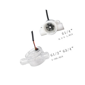OEM <strong>Output</strong> 1/4 Inch Hall <strong>Pulse</strong> Signal Electromagnetic Liquid Controller Flow Meter <strong>Sensor</strong> - Product Image 2