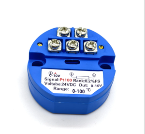4-20mA Rtd Pt100 Sensor de temperatura Instrumento Transmisor de temperatura Módulo detector de aislamiento - Product Image 1