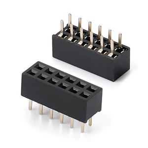 <strong>OEM</strong> 2.54 1.27 Pitch 48pin Female <strong>Headers</strong> Socket Single Row 180 90 Degree 3pin <strong>Header</strong> 40pos 1x20 Pin 2.0 Mm 2x2 For Pcb Connector - Product Image 1