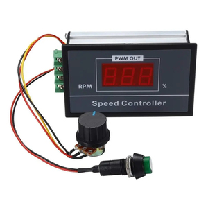 30A Display digitale a LED 0 ~ 100% regolabile DC 6V 12V 24V 48V regolatore di velocità del motore PWM DC6-60V con interruttore di arresto di avvio - Product Image 3