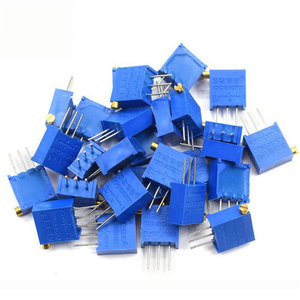 Potenciómetro lineal ajustable 3296, resistencia Variable, rango de 200R-100Kohm, componentes pasivos para potenciómetros de ajuste