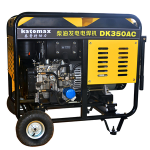 ディーゼルエンジン溶接機発電機katomax350AC