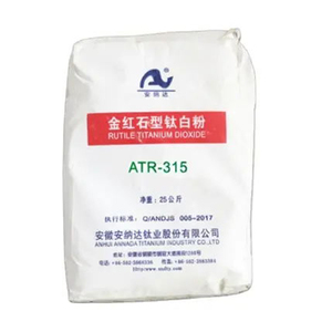 Niedrigster Preis Titandioxid Annada ATR-315 für Kunststoff und Master batch Tio2 Keramik pulver Titandioxid tio2 Verwendung für Kleber - Product Image 1