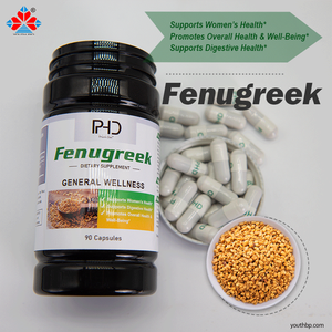 Suplemen Herbal kapsul ekstrak Premium 500mg <span class=keywords><strong>Fenugreek</strong></span> untuk dukungan kesehatan pencernaan aman untuk Dewasa bukan remaja hamil - Product Image 6