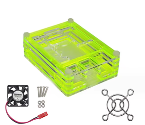 Commercio all'ingrosso Raspberry Pi 4 9 strato acrilico custodia trasparente scatola custodia protettiva per Raspberry Pi 4 modello B - Product Image 6