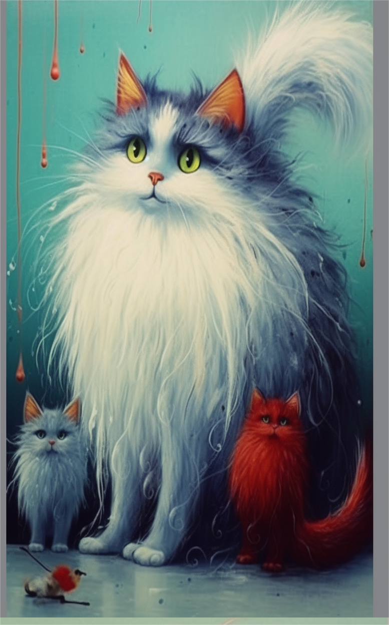 Peinture à l'huile numérique + 3
